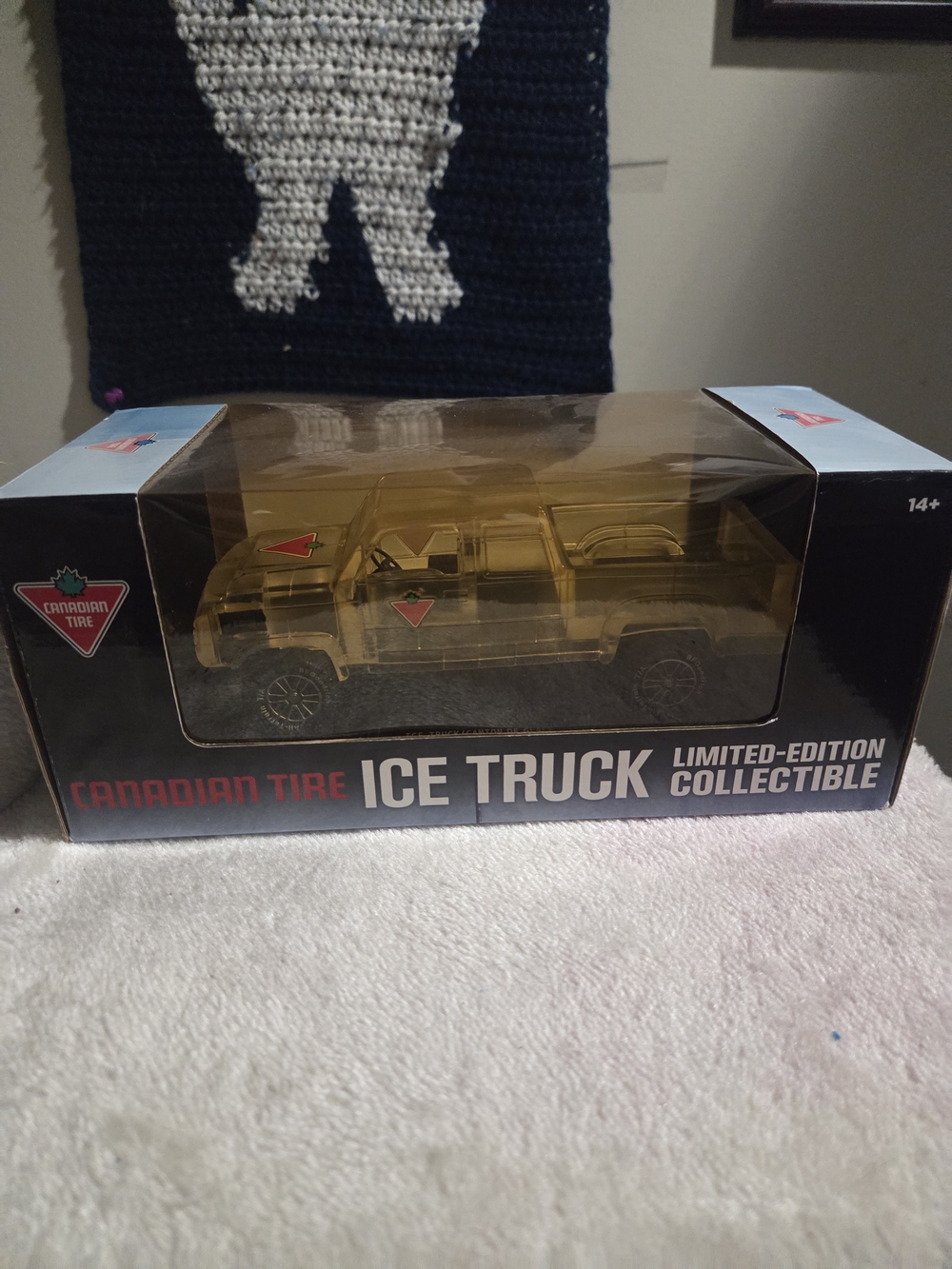 Ice Truck Limited-Edition Collectible - Gold Canadian Tire Diecast Truck